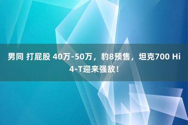 男同 打屁股 40万-50万，豹8预售，坦克700 Hi4-T迎来强敌！