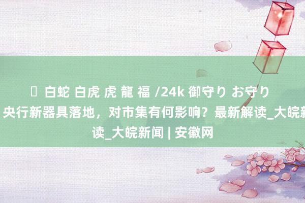 ✨白蛇 白虎 虎 龍 福 /24k 御守り お守り 5000亿元！央行新器具落地，对市集有何影响？最新解读_大皖新闻 | 安徽网