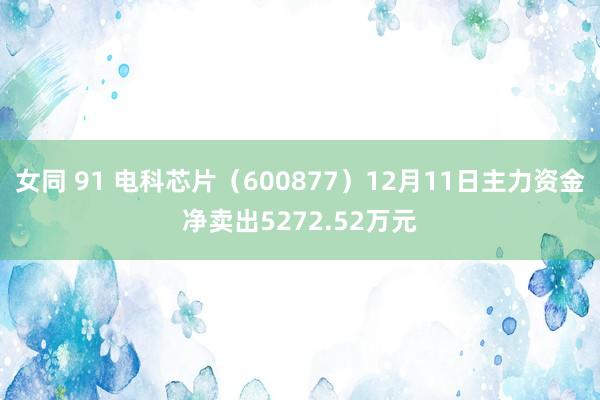 女同 91 电科芯片（600877）12月11日主力资金净卖出5272.52万元