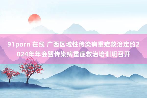 91porn 在线 广西区域性传染病重症救治定约2024年年会暨传染病重症救治培训班召开