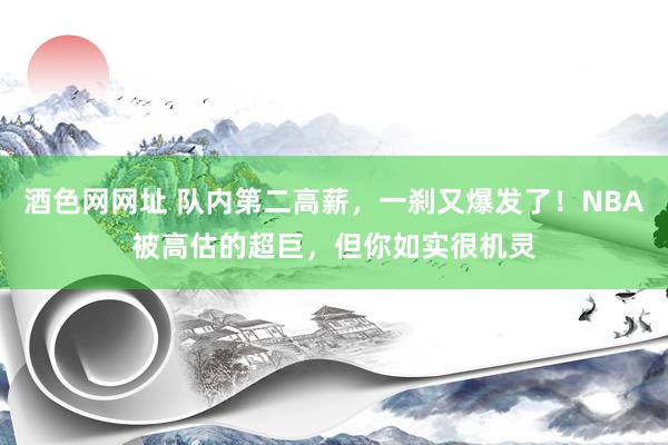 酒色网网址 队内第二高薪，一刹又爆发了！NBA被高估的超巨，但你如实很机灵