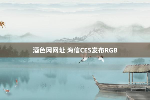 酒色网网址 海信CES发布RGB